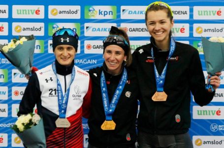 Canada´s Ivanie Blondin wins two gold medals at speedskating World Cup