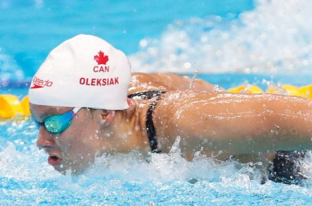 How Penny Oleksiak is managing life in isolation with a tip from Michael Phelps