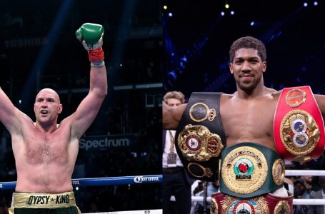 Champs Tyson Fury, Anthony Joshua reach two-fight agreement
