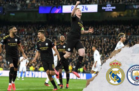 Man City to face Real Madrid at Etihad in UCL