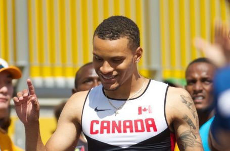 Andre De Grasse victorious in return to track at ‘remote’ competition