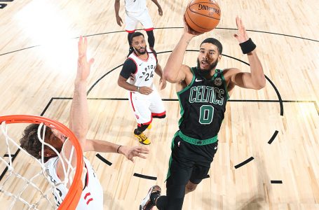 Raptors struggle with finding offensive rhythm in Game 1 loss to Celtics