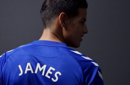 James Rodriguez joins Everton from Real Madrid