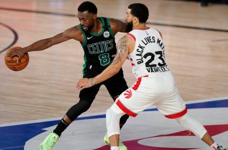 Raptors wobbled in title defense as Tatum, Smart help Celtics extend series lead
