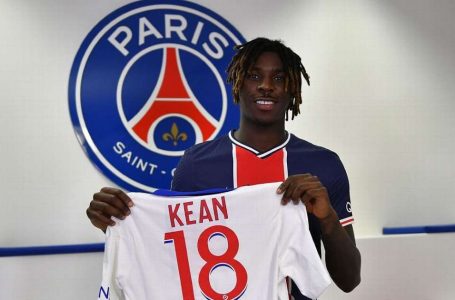 PSG sign Kean on loan from Everton