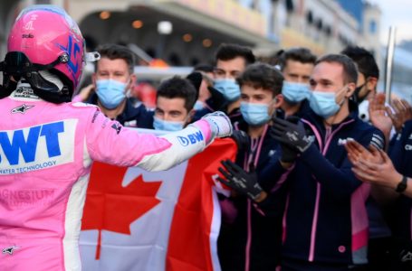 Canada’s Lance Stroll takes pole position at Turkish GP