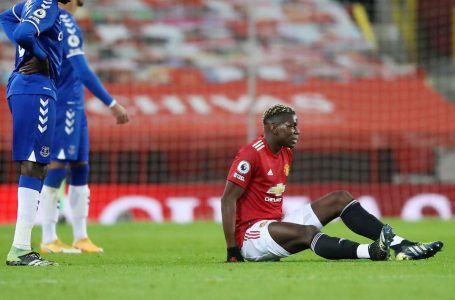 Man United’s Pogba ruled out for ‘few weeks’ with thigh injury