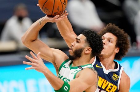 Celtics’ 31-3 run ends Nuggets’ win streak