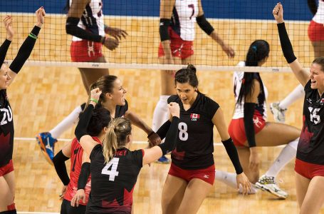 Canada collapses late in 4th set en route to 4th straight loss in women’s volleyball