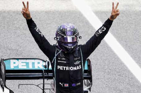 Hamilton fights back to beat Verstappen in Spain