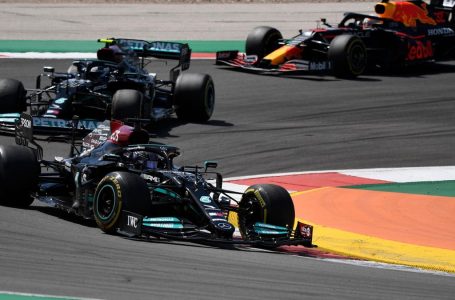 Lewis Hamilton wins Portuguese Grand Prix after spectacular overtakes