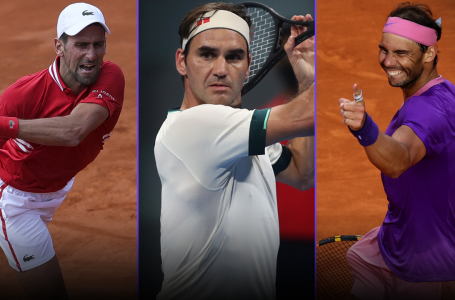 Novak Djokovic, Rafael Nadal, Roger Federer in same half of French Open field