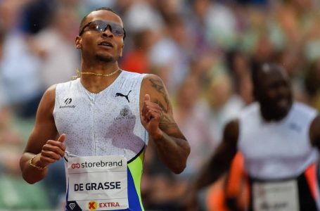 De Grasse 4th for 2nd straight Diamond League 100m race leading into Olympics