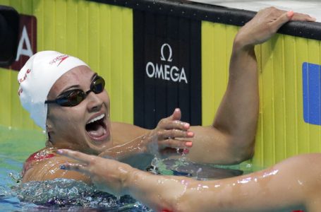 Kylie Masse loses Olympic backstroke record minutes after winning heat