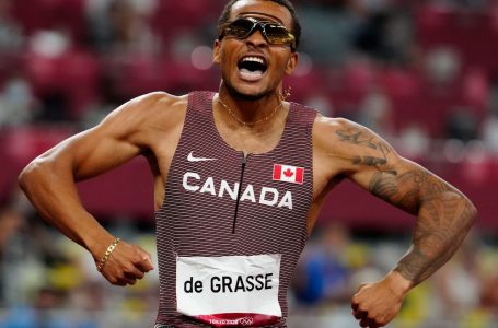 Andre De Grasse finally gets his golden moment at the Olympics