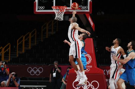 France survives Luka Doncic triple-double, to face Team USA for gold medal