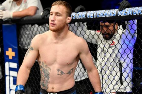 Back on good terms with Dana White, lightweight Justin Gaethje, 32, signs UFC contract extension