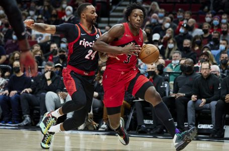 Raptors’ late rally falls short as Blazers come out with victory