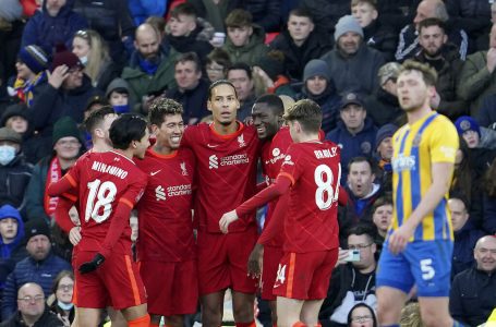 Liverpool ease past Shrewsbury after early scare