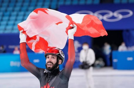Canada’s Steven Dubois wins short track Olympic silver medal
