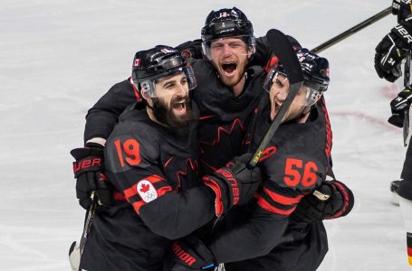 Veteran Olympian O’Dell’s thunderous hit sets tone for Canadian men’s hockey team in opening win over Germany