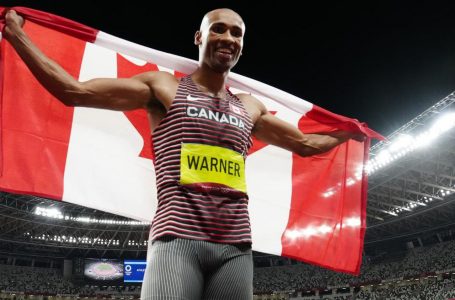 Damian Warner wins elusive heptathlon gold in Canadian record effort at indoor worlds