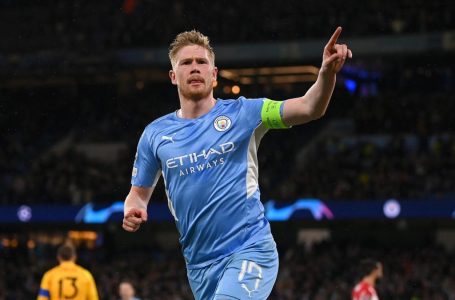 Manchester City beat Atletico Madrid in Champions League quarterfinal first leg
