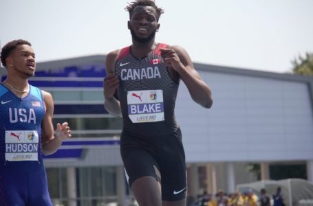 Canadian sprinter Jerome Blake realizing world-class potential