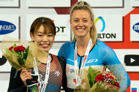 Canada’s Kelsey Mitchell strikes gold in women’s keirin for 2nd medal at Nations Cup