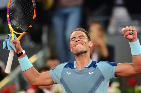 Rafael Nadal returns from rib injury with straight-sets win at Madrid Open