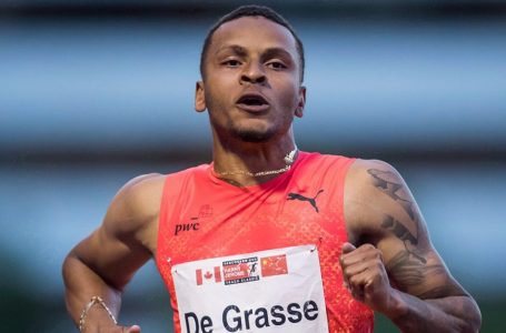 ‘I’m getting my energy back:’ Sprinter De Grasse hopeful he’ll be in top form at worlds