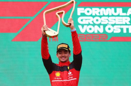 Charles Leclerc beats Max Verstappen at tense Austrian GP