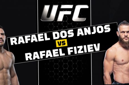 UFC FIGHT NIGHT: DOS ANJOS VS. FIZIEV PREVIEW