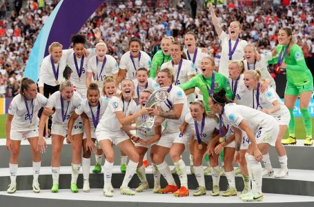 Chloe Kelly’s extra-time winner gives England historic Euro title against Germany