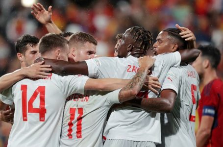 Spain upset 2-1 at home by Switzerland in Nations League
