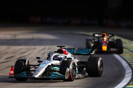 George Russell secures first F1 victory in Mercedes one-two in Brazil
