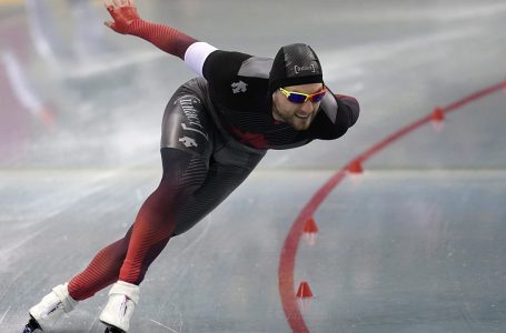 Laurent Dubreuil collects speed skating gold for Canada at World Cup in the Netherlands