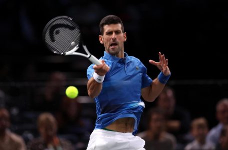 Novak Djokovic, Andrey Rublev advance at Paris Masters