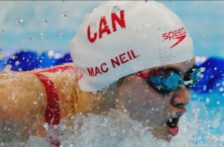 Canada’s Maggie Mac Neil sets world record, wins backstroke gold at short course worlds