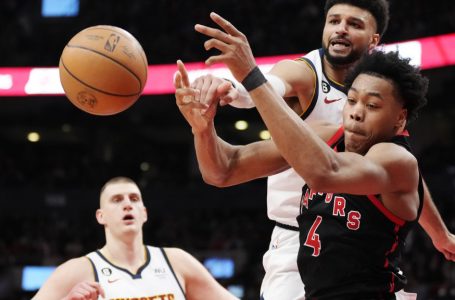 Raptors score franchise record 49 points in 1st quarter en route to victory over Nuggets