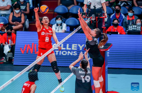 China sweeps error-prone Canadians to stay unbeaten in women’s Volleyball Nations League