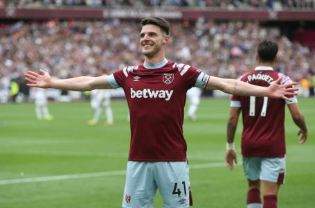 Man City to rival Arsenal in race for Declan Rice