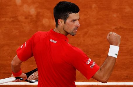 Novak Djokovic into French quarters for 14th straight year
