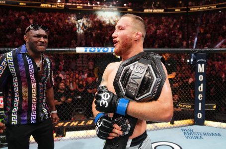 Justin Gaethje knocks out Dustin Poirier, wins BMF title at UFC 291