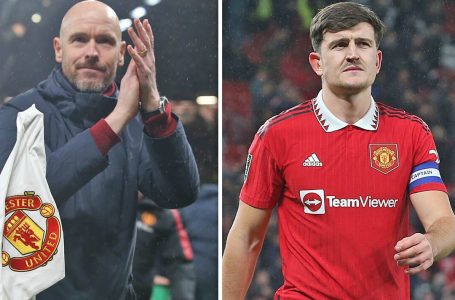 Man United’s Ten Hag: Maguire’s call if he wants to leave