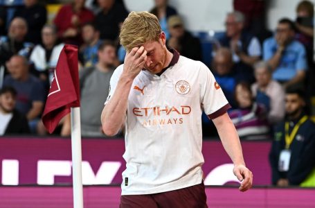 Man City injury setback as De Bruyne set to miss four months