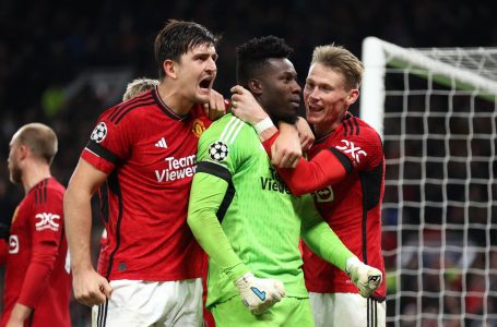 Maguire, Onana lift Man Utd past Copenhagen for first UCL points