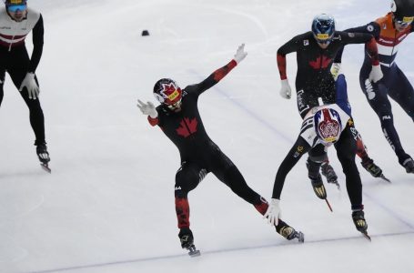 Canada’s Dandjinou strikes gold for 2nd medal at short track World Cup event