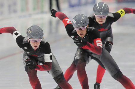 Canadian speed skaters collect women’s team sprint bronze in World Cup action