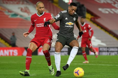 Man United hold Liverpool in tense 0-0 draw at Anfield